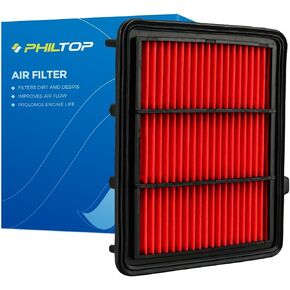 PHILTOP Engine Air Filter, Replacement for EAF058 (CA11258), CR-V/CRV L4 2.4L (2012 2013 2014), Pack of 1