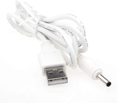 RuenTech Charger Compatible with FOREO UFO/UFO 2/ UFO Mini 2/ UFO Mini 2/ FOREO Bear/Bear Mini/Baby Bear/Papa Bear Repalcement USB Charger Cable 3.3FT (2White) in Kuwait