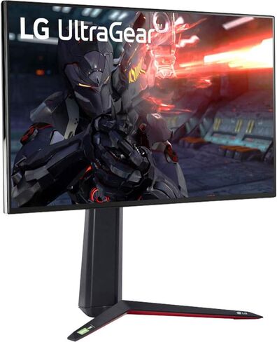LG 27GN950-B 27 inch Ultragear 4K UHD Nano IPS 1ms 144Hz G-Sync Gaming Monitor Bundle with 1 YR CPS Enhanced Protection Pack and Elite Suite 18 Standard Editing Software Bundle in Saudi Arabia