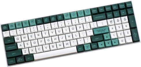 138 أغطية مفاتيح XDA نباتية PBT ملف تعريف XDAS مصبوغ للوحة المفاتيح الميكانيكية Filco/Duck/Ikbc MX in Saudi Arabia