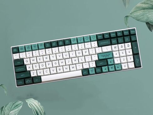 138 أغطية مفاتيح XDA نباتية PBT ملف تعريف XDAS مصبوغ للوحة المفاتيح الميكانيكية Filco/Duck/Ikbc MX in Saudi Arabia