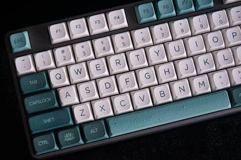 138 أغطية مفاتيح XDA نباتية PBT ملف تعريف XDAS مصبوغ للوحة المفاتيح الميكانيكية Filco/Duck/Ikbc MX in Saudi Arabia