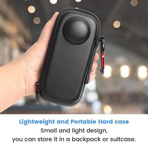 حقيبة حمل لجهاز Insta360 X4 حقيبة تخزين صغيرة محمولة للسفر لملحقات insta360 X4 in Kuwait