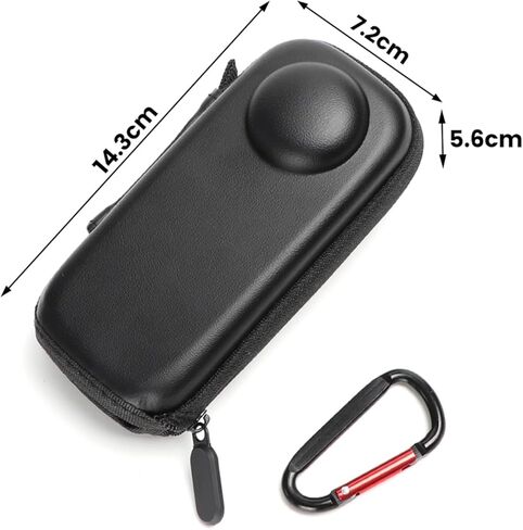 حقيبة حمل لجهاز Insta360 X4 حقيبة تخزين صغيرة محمولة للسفر لملحقات insta360 X4 in Kuwait