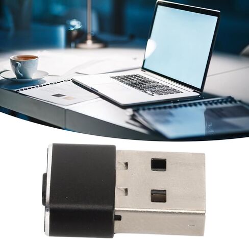 Yoidesu USB Mouse Jiggler Undetectable Mouse Mover with Switch, Automatic Mini Mouse Wiggler Shaker Keep Computer PC Laptop Awake, Prevent PC Entering Sleep Mode, Plug and Play in Saudi Arabia