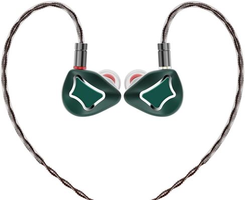 سماعات أذن ARTTI R1 داخل الأذن، سماعات أذن سلكية 3DD HiFi Bass Gaming IEM مع كابل 2pin قابل للفصل 0.78 مم للمغني الموسيقي Audiophile (بدون ميكروفون، 3.5 مم) in Kuwait