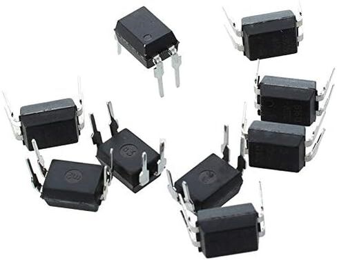 جديد ل 50 قطعة EL817C PC817 PC817C FL817C FL817 EL817 DIP-4 Optoisolators الترانزستور in Saudi Arabia