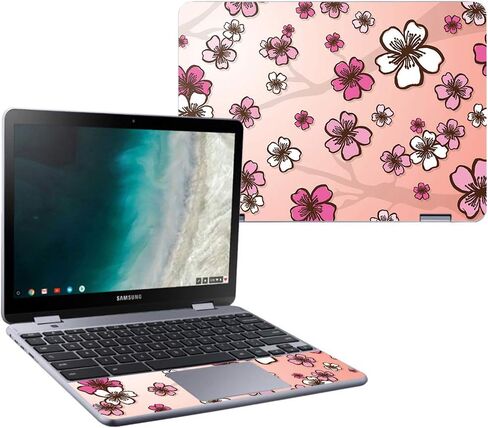 غلاف MightySkins متوافق مع Samsung Chromebook Plus LTE (2018) - الخشخاش الأصفر | غطاء ملتف واقٍ ومتين وفريد ​​من نوعه من الفينيل | سهل التطبيق والإزالة وتغيير الأنماط | صنع في الولايات المتحدة الأمريكية in Saudi Arabia