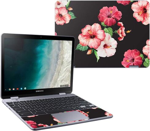 غلاف MightySkins متوافق مع Samsung Chromebook Plus LTE (2018) - الخشخاش الأصفر | غطاء ملتف واقٍ ومتين وفريد ​​من نوعه من الفينيل | سهل التطبيق والإزالة وتغيير الأنماط | صنع في الولايات المتحدة الأمريكية in Saudi Arabia
