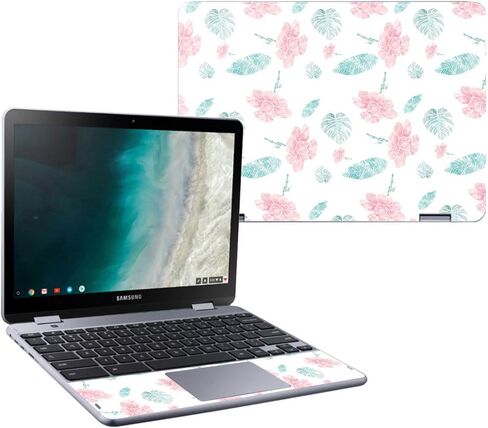 غلاف MightySkins متوافق مع Samsung Chromebook Plus LTE (2018) - الخشخاش الأصفر | غطاء ملتف واقٍ ومتين وفريد ​​من نوعه من الفينيل | سهل التطبيق والإزالة وتغيير الأنماط | صنع في الولايات المتحدة الأمريكية in Saudi Arabia
