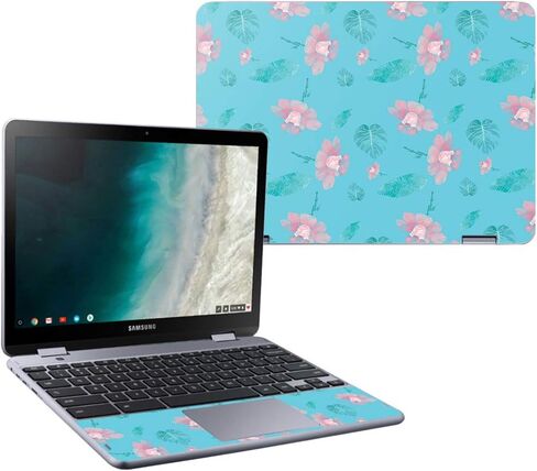 غلاف MightySkins متوافق مع Samsung Chromebook Plus LTE (2018) - الخشخاش الأصفر | غطاء ملتف واقٍ ومتين وفريد ​​من نوعه من الفينيل | سهل التطبيق والإزالة وتغيير الأنماط | صنع في الولايات المتحدة الأمريكية in Saudi Arabia
