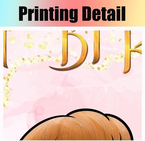 Princess Belle Birthday Backdrop Decorations Glitter Rose Gold Photo Background Vintage Banner for Cake Table Girls Party Supplies 5x3 ft 510 in Saudi Arabia