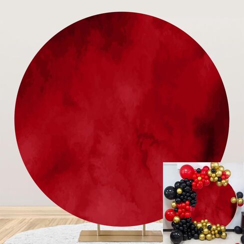 7.2x7.2ft Polyester Navy Blue Happy Birthday Round Backdrop Cover Navy Blue Marble Texture Birthday Background for Photography Kids Adults Boy Man Birthday Banquet Party Portrait Decor Props in Saudi Arabia