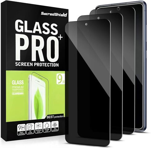 [واقي شاشة للخصوصية مكون من 3 قطع لهاتف Samsung Galaxy S20 FE 5G من الزجاج المقسى [لا يدعم قارئ بصمات الأصابع]، صلابة 9H، خالي من الفقاعات in Kuwait