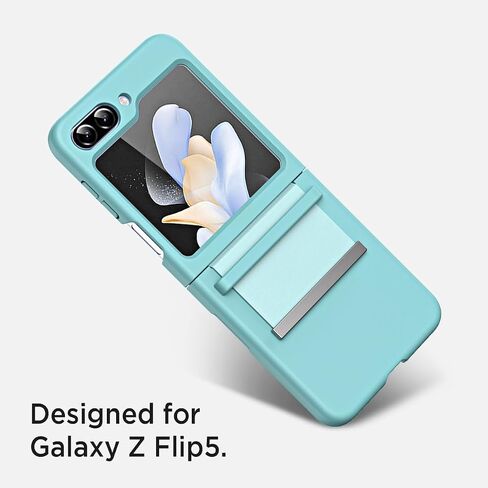 Miimall Compatible with Samsung Galaxy Z Flip 5 Case, [Slim Thin] [Non-Slip] [Anti-Drop] [Scratch Resistance] [Folding Hinge Protection] Protective Phone Case for Samsung Galaxy Z Flip 5 5G (Black) in Saudi Arabia