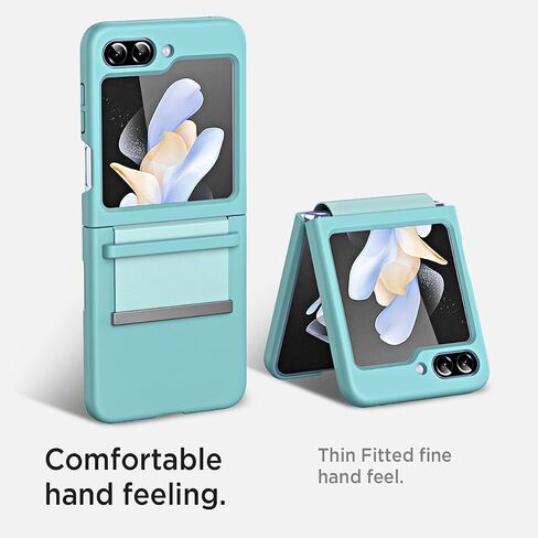 Miimall Compatible with Samsung Galaxy Z Flip 5 Case, [Slim Thin] [Non-Slip] [Anti-Drop] [Scratch Resistance] [Folding Hinge Protection] Protective Phone Case for Samsung Galaxy Z Flip 5 5G (Black) in Saudi Arabia