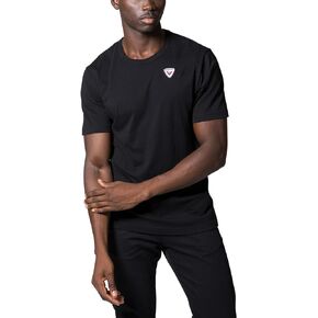 Rossignol Men's Classic Fit Ultra-Soft Jersey Cotton Short Sleeve Crew Neck Logo Plain Tee T-Shirt
