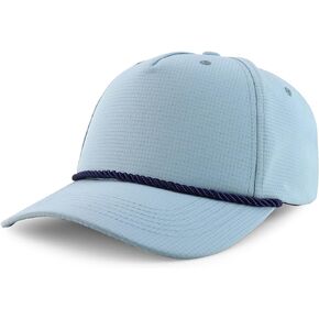 Trendy Apparel Shop Oversize XXL 5 Panel Ripstop Snapback Cap with Contrasting Rope