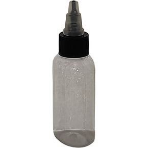 WM (Bulk Pack of 24) 2oz Amber Boston Round Refillable, Reusable Bottle with twist cap (Yorker dispenser). Travel, DIY Lotion, Shampoo, Soap, Oil, Aromatherapy and More (Amber-Boston)