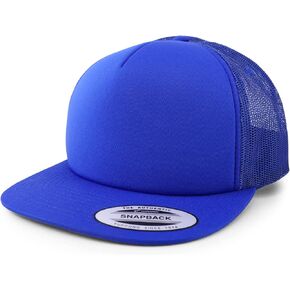 Armycrew XXL Oversize Foam Trucker Mesh Flatbill Snapback Cap