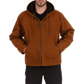 Smith's Workwear Men's Duck Canvas Hooded Work Jacket