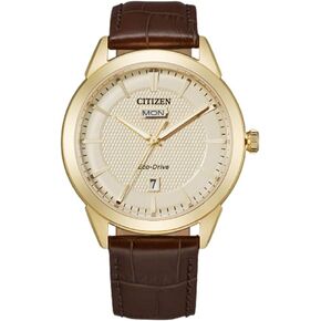 Citizen Men's Eco-Drive Corso Leather Strap Watch | 40mm | AW0092-07Q in Saudi Arabia