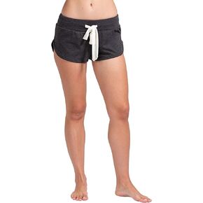 Eberjey Heather Shorts for Women - Elasticized Waistband with Feminine Sash Tie, Soft and Comfortable Sleep Shorts