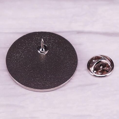 HELL WAS FULL SO I CAME BACK دبوس بروش ، سبيكة فولاذية ، بدون حجر كريم, سبيكة صلب, بدون أحجار كريمة in Kuwait