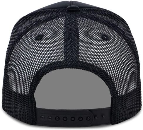 Lids Game Over Pop Culture Foam Trucker Adjustable Snapback Cap Black/Yellow in Saudi Arabia