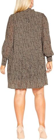 City Chic Women's Apparel Women's City Chic Plus Size Dress Sexy Leopard in Saudi Arabia