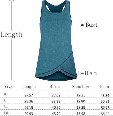 قمصان AxByCzD للسيدات بدون أكمام للتمرينات الرياضية من الخلف لليوجا والتمارين الرياضية in Kuwait