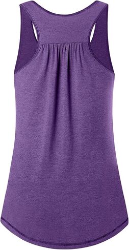 قمصان AxByCzD للسيدات بدون أكمام للتمرينات الرياضية من الخلف لليوجا والتمارين الرياضية in Kuwait