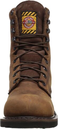 Justin Original Work Men's Wyoming Waterproof Steel Toe Work Boots Brown 12 D in Saudi Arabia