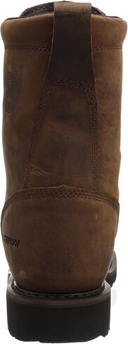 Justin Original Work Men's Wyoming Waterproof Steel Toe Work Boots Brown 12 D in Saudi Arabia