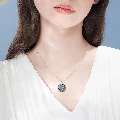 Mushroom Frog Necklace 925 Sterling Silver Mushroom/Frog Necklaces Jewelry Gifts Pendant for Women Girls Wife Girlfriend Sister Birthday Gifts in Saudi Arabia