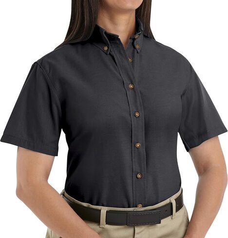 Red Kap Women's Short Sleeve Poplin Dress Shirt in Saudi Arabia