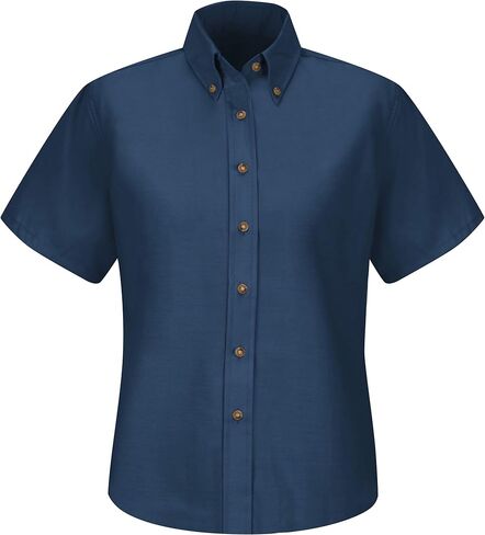 Red Kap Women's Short Sleeve Poplin Dress Shirt in Saudi Arabia