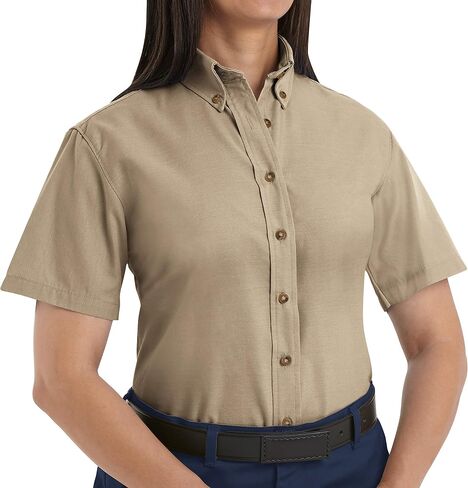 Red Kap Women's Short Sleeve Poplin Dress Shirt in Saudi Arabia