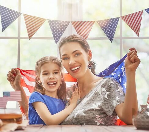 الولايات المتحدة الأمريكية الوطنية تتدلى الأقراط للنساء، أحمر أبيض أزرق شريط الأقراط العلم الأمريكي، الاكريليك نجمة القلب الولايات المتحدة الأمريكية انخفاض الأقراط، الرابع من يوليو يوم الاستقلال الأقراط الوطنية، الولايات المتحدة الأمريكية يوم الاستقلال ال in Kuwait