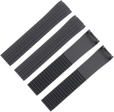 Watch Band Compatible with Patek Philippe Aquanaut PP 5164 5165 5167R 5168 5968 5267, Soft Silicone Rubber Replacement Wrist Strap for Patek Philippe Aquanaut Watch Straps in Saudi Arabia