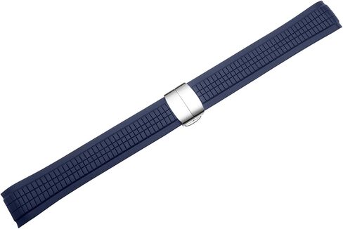 Watch Band Compatible with Patek Philippe Aquanaut PP 5164 5165 5167R 5168 5968 5267, Soft Silicone Rubber Replacement Wrist Strap for Patek Philippe Aquanaut Watch Straps in Saudi Arabia