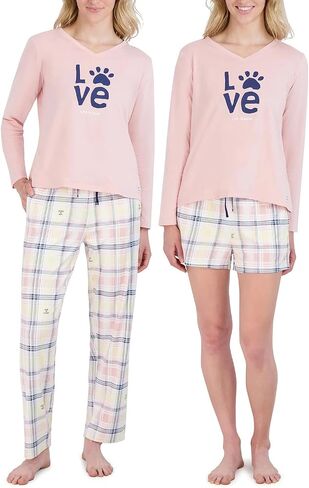 Life is Good Ladies 3 Piece PJ Set in Saudi Arabia
