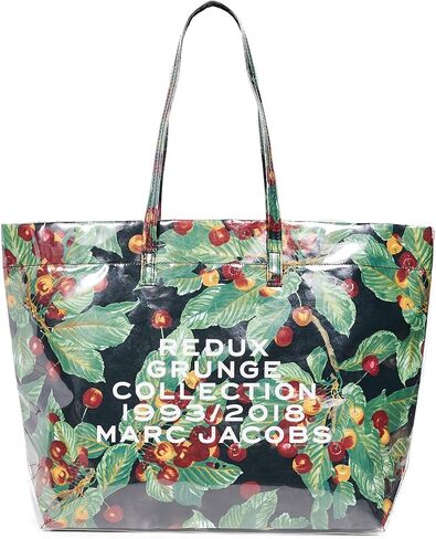 Marc Jacobs Women's Grunge EW Tote, Red Multi, One Size in Saudi Arabia