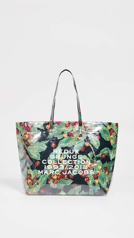 Marc Jacobs Women's Grunge EW Tote, Red Multi, One Size in Saudi Arabia
