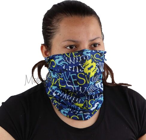 Motique Accessories Seamless Face Mask Neck Gaiter Tube in Saudi Arabia