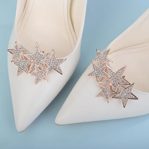 Xerling 1 Pair Black Bow Shoe Clips Detachable Bow Tie Bowknot Shoe Buckle Clips Wedding Shoe Crystal Decoration Charms Women Rhinestone Shoe Accessories in Saudi Arabia