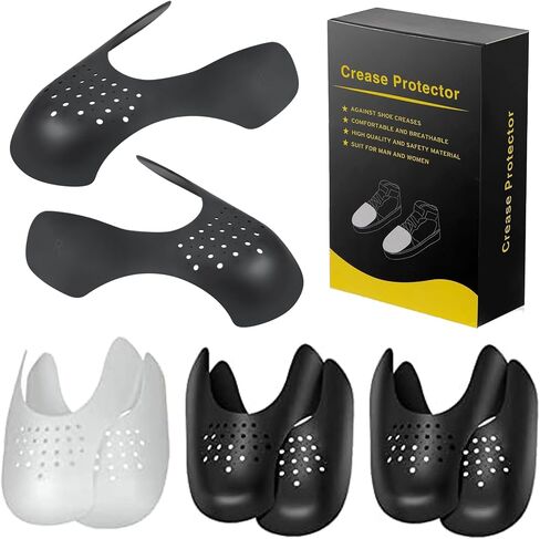 4 Pairs Shoe Crease Protectors,Anti-Wrinkle Shoe Crease Guard for Sneaker, Anti Crease Shoe Shields in Saudi Arabia