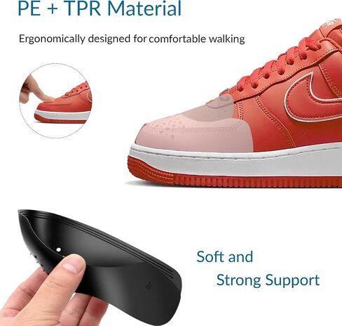4 Pairs Shoe Crease Protectors,Anti-Wrinkle Shoe Crease Guard for Sneaker, Anti Crease Shoe Shields in Saudi Arabia