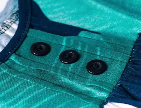 LURANEE Womens Casual Sleeveless Floral Tops Crew Neck Pleated Loose Tunic Shirt in Kuwait