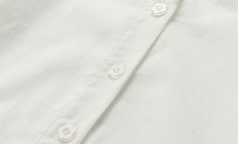 Mud Kingdom Little Girls Corduroy Shirt Button Down Long Sleeve Lace Collar in Kuwait